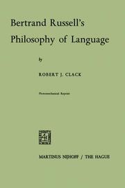 Bertrand Russell's Philosophy of Language