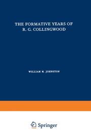 The Formative Years of R.G.Collingwood