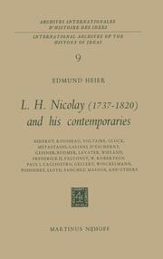 L.H.Nicolay (1737-1820) and his Contemporaries