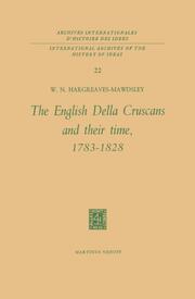 The English Della Cruscans and Their Time, 1783-1828