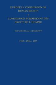 European Commission of Human Rights / Commission Europeenne des Droits de L'Homme