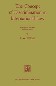 The Concept of Discrimination in International Law