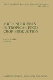 Micronutrients in Tropical Food Crop Production - Abbildung 1