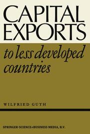 Capital Exports to Less Developed Countries