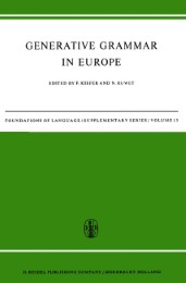 Generative Grammar in Europe - Abbildung 1