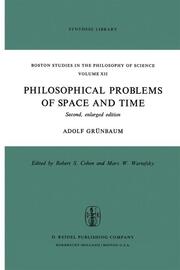 Philosophical Problems of Space and Time - Cover