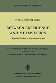 Between Experience and Metaphysics