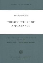 The Structure of Appearance - Cover