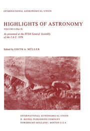Highlights of Astronomy, Volume 4 - Part 2