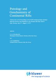 Petrology and Geochemistry of Continental Rifts: Volume I
