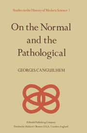 On the Normal and the Pathological - Cover