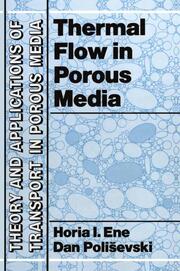 Thermal Flows in Porous Media - Cover