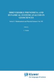 Irreversible Phenomena and Dynamical Systems Analysis in Geosciences