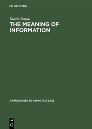The Meaning of Information - Cover