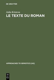 Le Texte du Roman - Cover