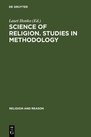 Science of Religion.Studies in Methodology