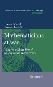 Mathematicians at war - Cover