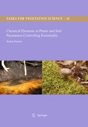 Chemical Elements in Plant and Soil: Parameters Controlling Essentiality