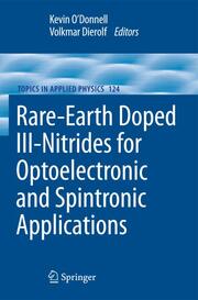 Rare-Earth Doped III-Nitrides for Optoelectronic and Spintronic Applications - Cover