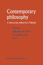 Volume 6: Philosophy and Science in the Middle Ages