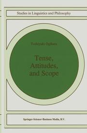 Tense, Attitudes, and Scope