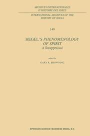 Hegels Phenomenology of Spirit: A Reappraisal