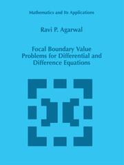 Focal Boundary Value Problems for Differential and Difference Equations