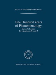 One Hundred Years of Phenomenology - Abbildung 1