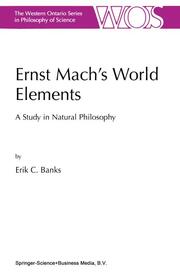 Ernst Machs World Elements - Cover