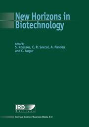 New Horizons in Biotechnology - Cover
