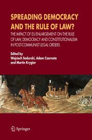 Spreading Democracy and the Rule of Law? - Cover