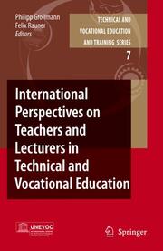 International Perspectives on Teachers and Lecturers in Technical and Vocational Education