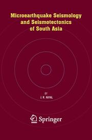 Microearthquake Seismology and Seismotectonics of South Asia - Cover