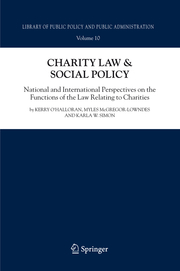 Charity Law & Social Policy - Cover