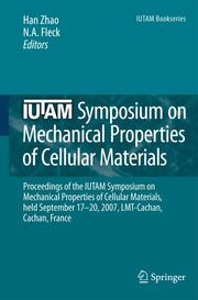 IUTAM Symposium on Mechanical Properties of Cellular Materials - Cover