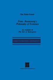 Franz Rosenzweigs Philosophy of Existence