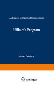 Hilberts Program