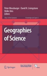 Geographies of Science - Cover