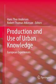 Production and Use of Urban Knowledge - Cover