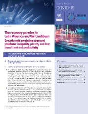 The Recovery Paradox in Latin America and the Caribbean Growth Amid Persisting Structural Problems