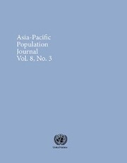 Asia-Pacific Population Journal, Vol.8, No.3, September 1993