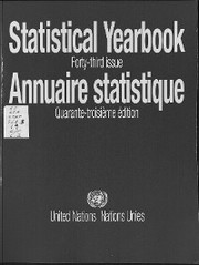 Statistical Yearbook 1996, Forty-third Issue/Annuaire statistique 1996, Quarante-troisieme edition