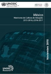 México, Monitoreo de Cultivos de Amapola 2015-2016 y 2016-2017 - Cover