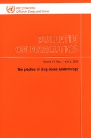 Bulletin on Narcotics Vol.LV, No.1&2,2003 - Cover
