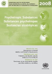 Psychotropic Substances 2008/Substances psychotrope 2008/Sustancias psicotrópicas 2008 - Cover