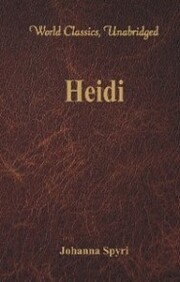 Heidi (World Classics, Unabridged) - Cover