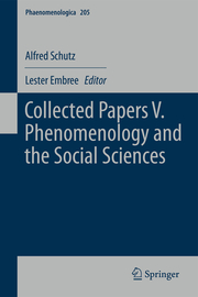 Collected Papers V: Phenomenology and the Social Sciences