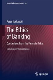 The Ethics of Banking - Cover