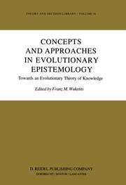 Concepts and Approaches in Evolutionary Epistemology - Cover