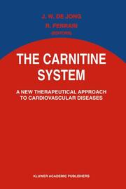 The Carnitine System - Cover